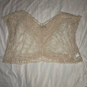 Lace top size small